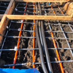 Construction d'une Fondation en Béton Armé pour un Bâtiment Durable Genas